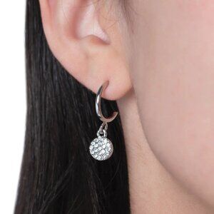 Paparazzi Jewelry Accessories - Bodacious Ballroom - White Earrings - Vintage